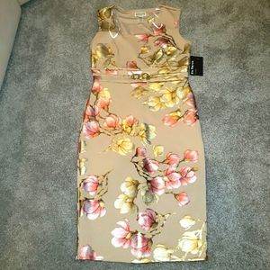 Floral Print Bodycon Dress